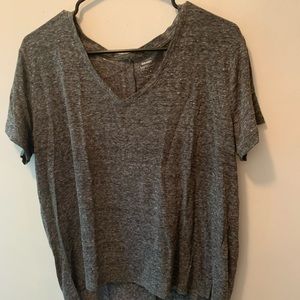 dark grey boyfriend tee